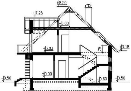 Фасад дома BGH-4756-36 Фасад дома BGH-4756-36