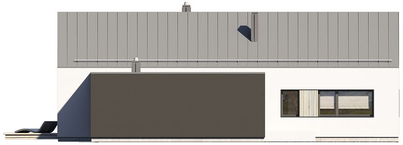 Фасад дома DBF-1133-76 Фасад дома DBF-1133-76