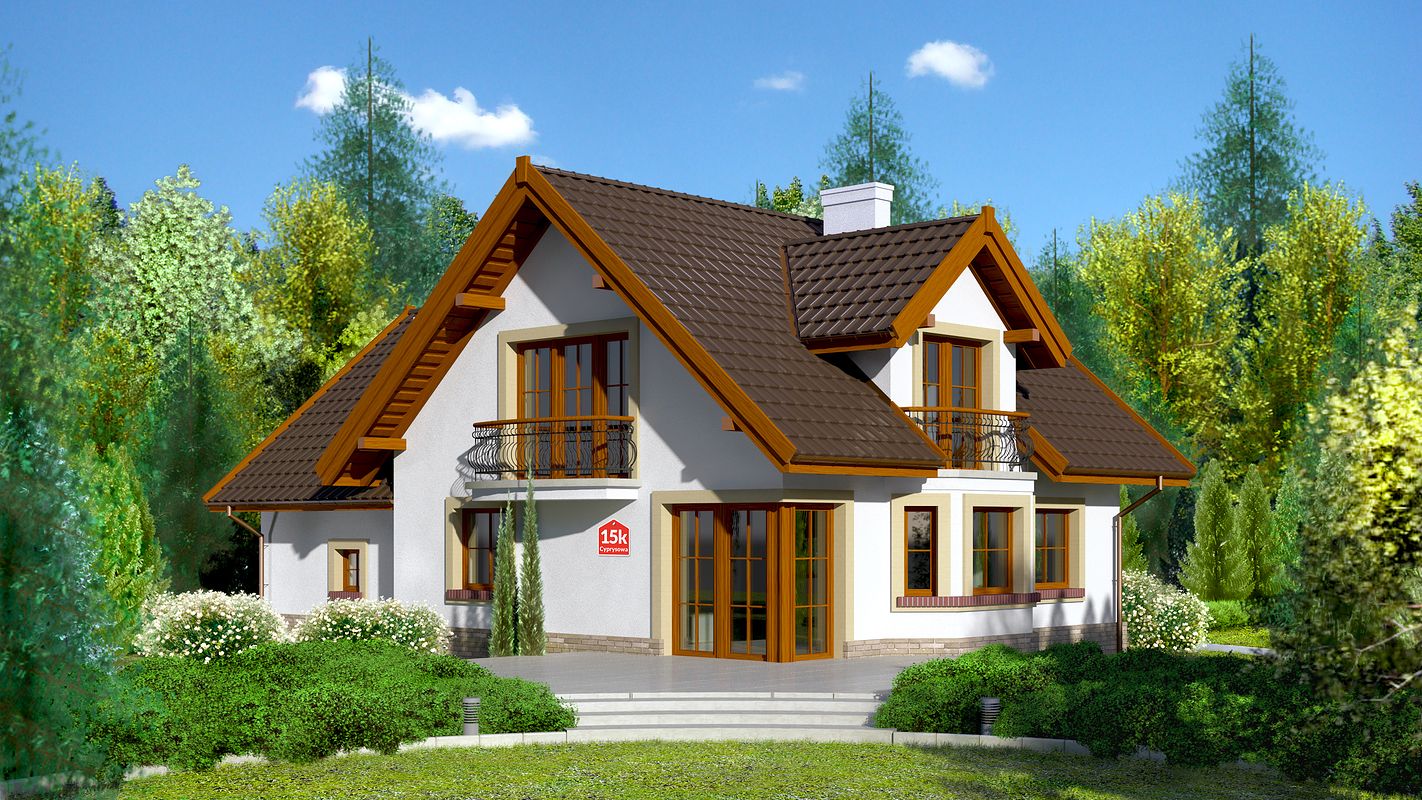 Проект дома FAH-8161-99