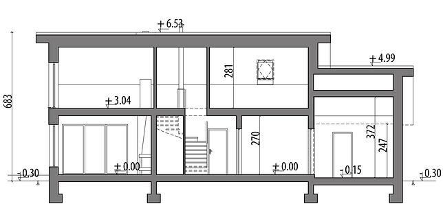 Фасад дома GCE-9276-45 Фасад дома GCE-9276-45