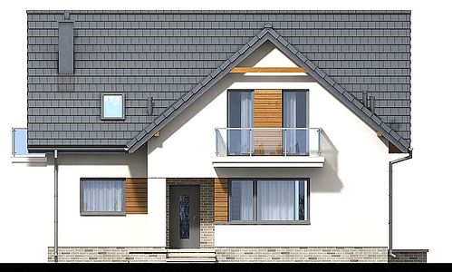 Фасад дома FFH-8314-22 Фасад дома FFH-8314-22