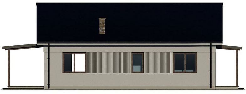 Фасад дома CKA-6836-73 Фасад дома CKA-6836-73