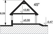 Фасад дома CKH-3636-59 Фасад дома CKH-3636-59