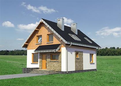 Фасад дома ADK-5378-48 Фасад дома ADK-5378-48