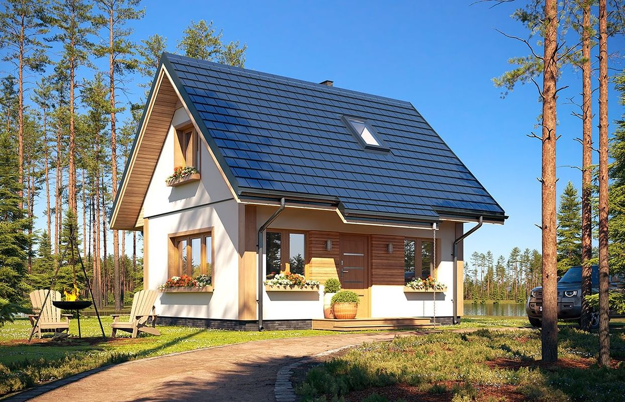 Проект дома HAB-6538-64 Проект дома HAB-6538-64