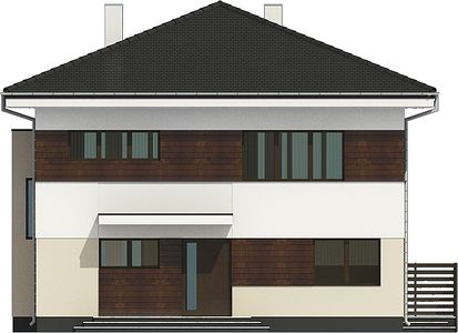 Фасад дома AHH-3278-22 Фасад дома AHH-3278-22