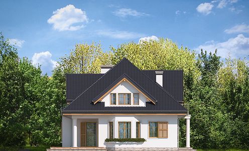Фасад дома FAC-5493-24 Фасад дома FAC-5493-24
