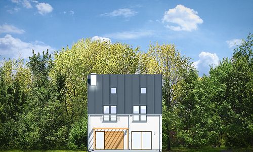 Фасад дома HCG-4418-86 Фасад дома HCG-4418-86