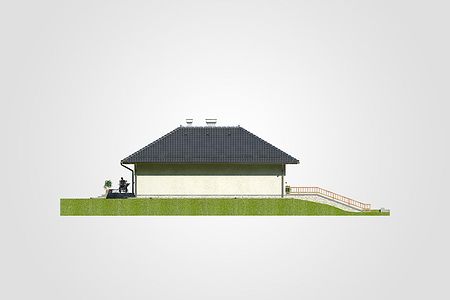 Фасад дома EHE-6994-89 Фасад дома EHE-6994-89