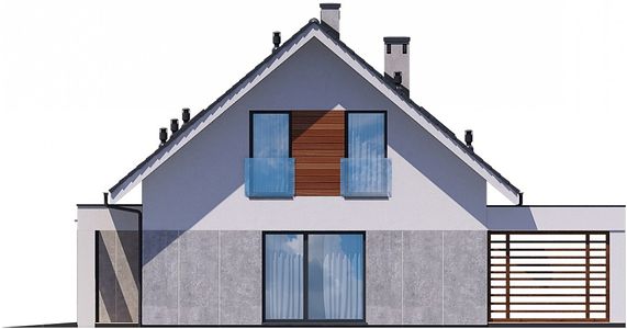 Фасад дома KKB-8497-16 Фасад дома KKB-8497-16