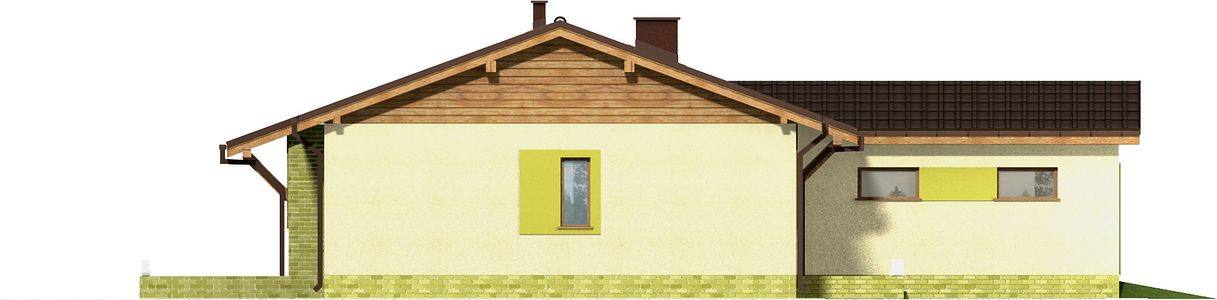 Фасад дома GAH-7457-71 Фасад дома GAH-7457-71