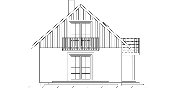Фасад дома EEE-1141-16 Фасад дома EEE-1141-16