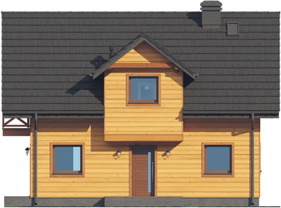 Фасад дома HDB-3821-32 Фасад дома HDB-3821-32