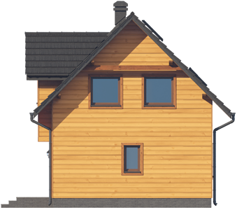 Фасад дома HDB-3821-32 Фасад дома HDB-3821-32
