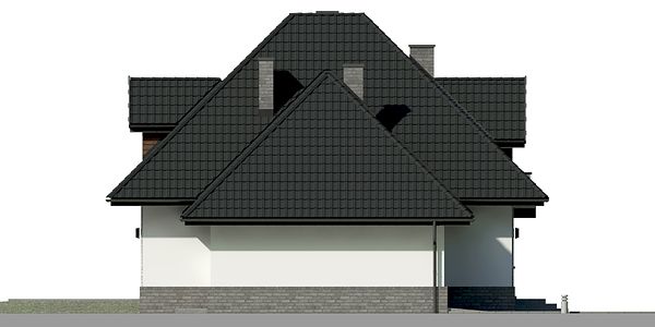 Фасад дома DBE-4554-28 Фасад дома DBE-4554-28