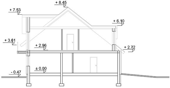 Фасад дома HCK-9661-29 Фасад дома HCK-9661-29