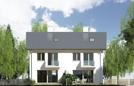 Фасад дома KHG-9696-98 Фасад дома KHG-9696-98