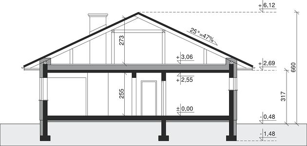 Фасад дома BBK-4579-74 Фасад дома BBK-4579-74