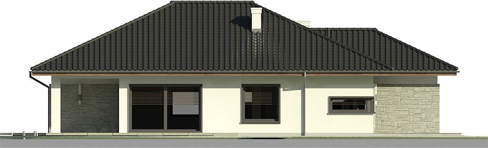 Фасад дома BBK-4579-74 Фасад дома BBK-4579-74