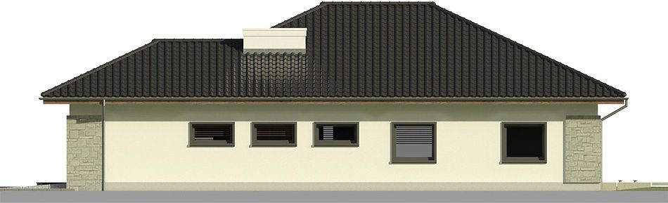 Фасад дома BBK-4579-74 Фасад дома BBK-4579-74