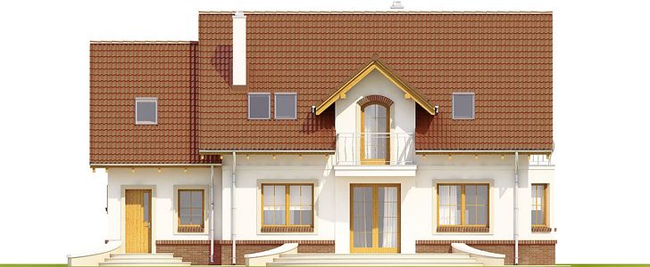 Фасад дома GKG-2588-48 Фасад дома GKG-2588-48