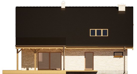Фасад дома BDH-5962-53 Фасад дома BDH-5962-53