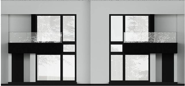 Фасад дома EKK-3928-49 Фасад дома EKK-3928-49
