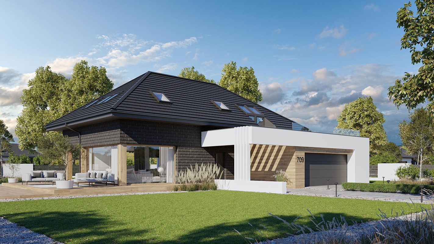 Проект дома CFD-4276-78 Проект дома CFD-4276-78