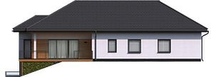 Фасад дома HFH-6546-21 Фасад дома HFH-6546-21