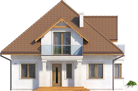 Фасад дома FDD-6165-92 Фасад дома FDD-6165-92