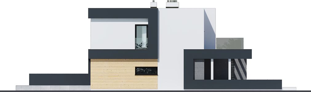 Фасад дома BGB-2431-55 Фасад дома BGB-2431-55