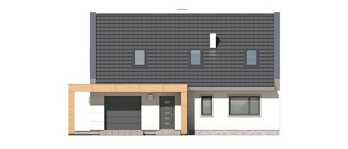 Фасад дома CEK-7149-94 Фасад дома CEK-7149-94