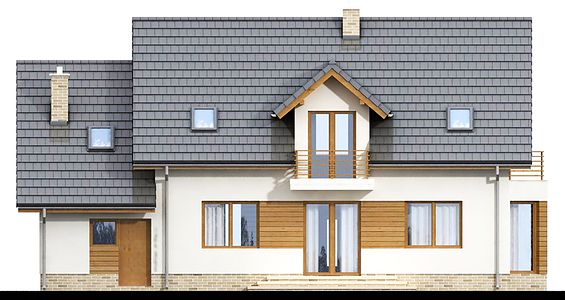 Фасад дома CEK-4382-19 Фасад дома CEK-4382-19