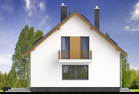Фасад дома EDA-9829-74 Фасад дома EDA-9829-74