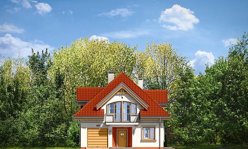 Фасад дома BCK-1485-25 Фасад дома BCK-1485-25