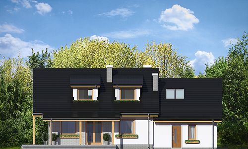 Фасад дома FAF-7718-99 Фасад дома FAF-7718-99