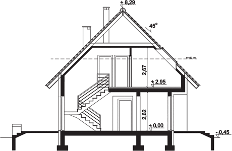 Фасад дома BKG-6885-27 Фасад дома BKG-6885-27