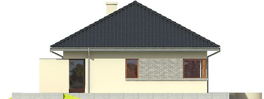 Фасад дома HBH-1567-87 Фасад дома HBH-1567-87
