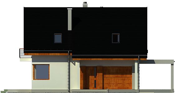 Фасад дома CKK-4757-11 Фасад дома CKK-4757-11