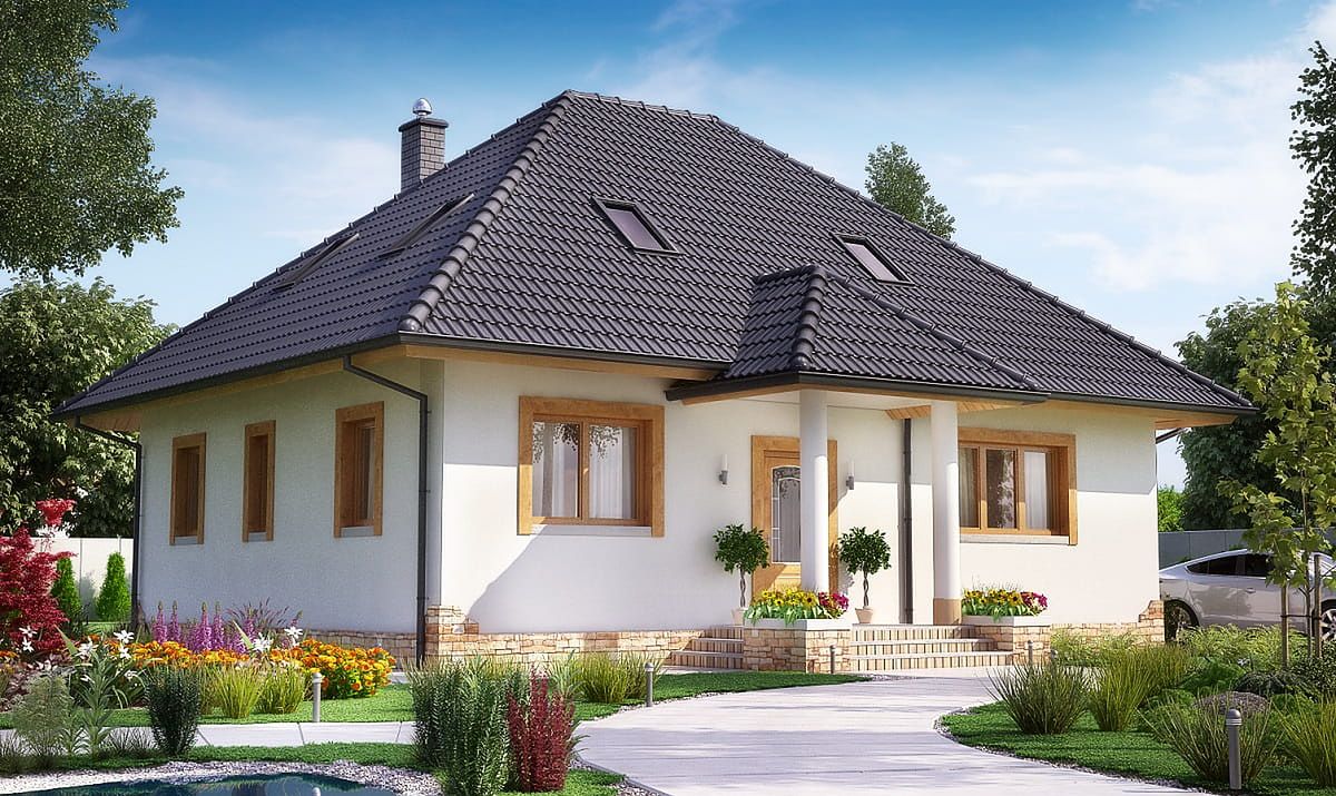 Проект дома KEB-8421-36 Проект дома KEB-8421-36