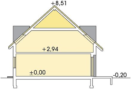 Фасад дома KHK-2654-82 Фасад дома KHK-2654-82