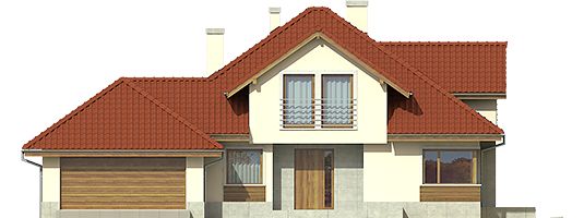 Фасад дома GAH-6973-97 Фасад дома GAH-6973-97