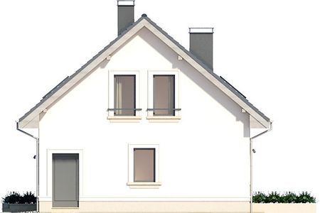 Фасад дома DEH-4359-87 Фасад дома DEH-4359-87