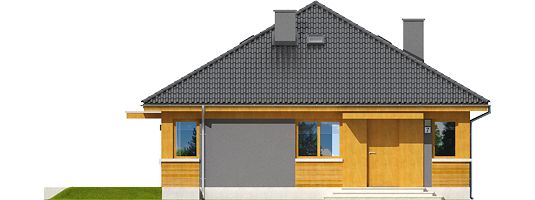 Фасад дома GAK-3534-44 Фасад дома GAK-3534-44