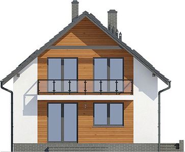 Фасад дома GEF-8569-87 Фасад дома GEF-8569-87