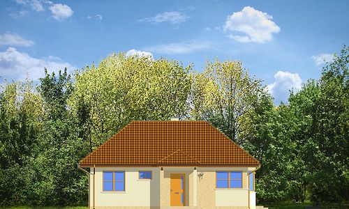 Фасад дома AHF-5854-22 Фасад дома AHF-5854-22