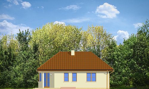 Фасад дома AHF-5854-22 Фасад дома AHF-5854-22