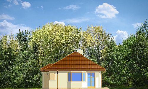 Фасад дома AHF-5854-22 Фасад дома AHF-5854-22