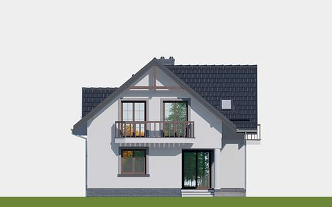 Фасад дома FGD-8128-92 Фасад дома FGD-8128-92