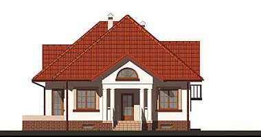 Фасад дома FGF-2658-32 Фасад дома FGF-2658-32